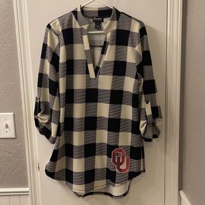 University of Oklahoma blouse